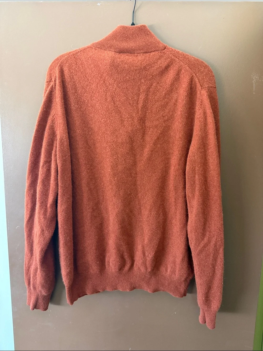 Jos A Bank Traveler’s Collection 100% Cashmere 1/4 Zip Pullover Sweater